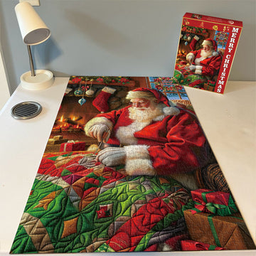 Pun puzzle da puzzle da cucito Babbo Natale 1000 pezzi